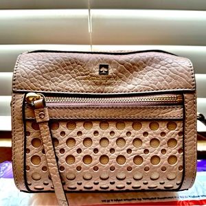 Kate spade perforated frame bag